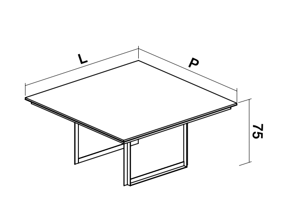Table de reunion  ELLAN