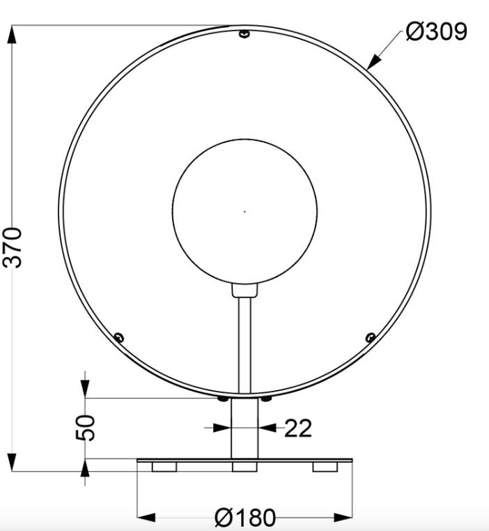 Lampe  AuraSphere  Élégance