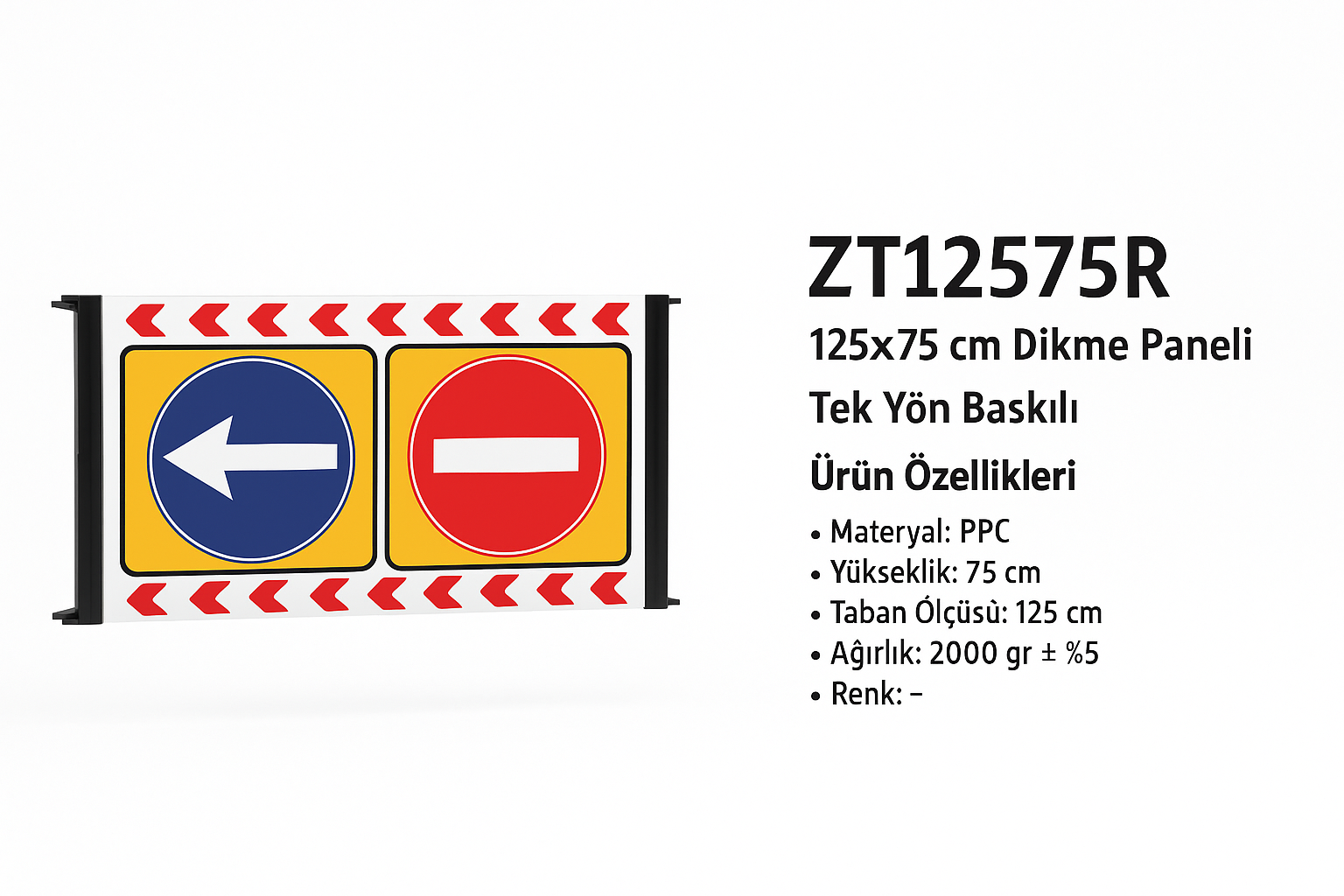 ZT12575R | 125×75 cm Dikme Paneli – Tek Yön Baskılı