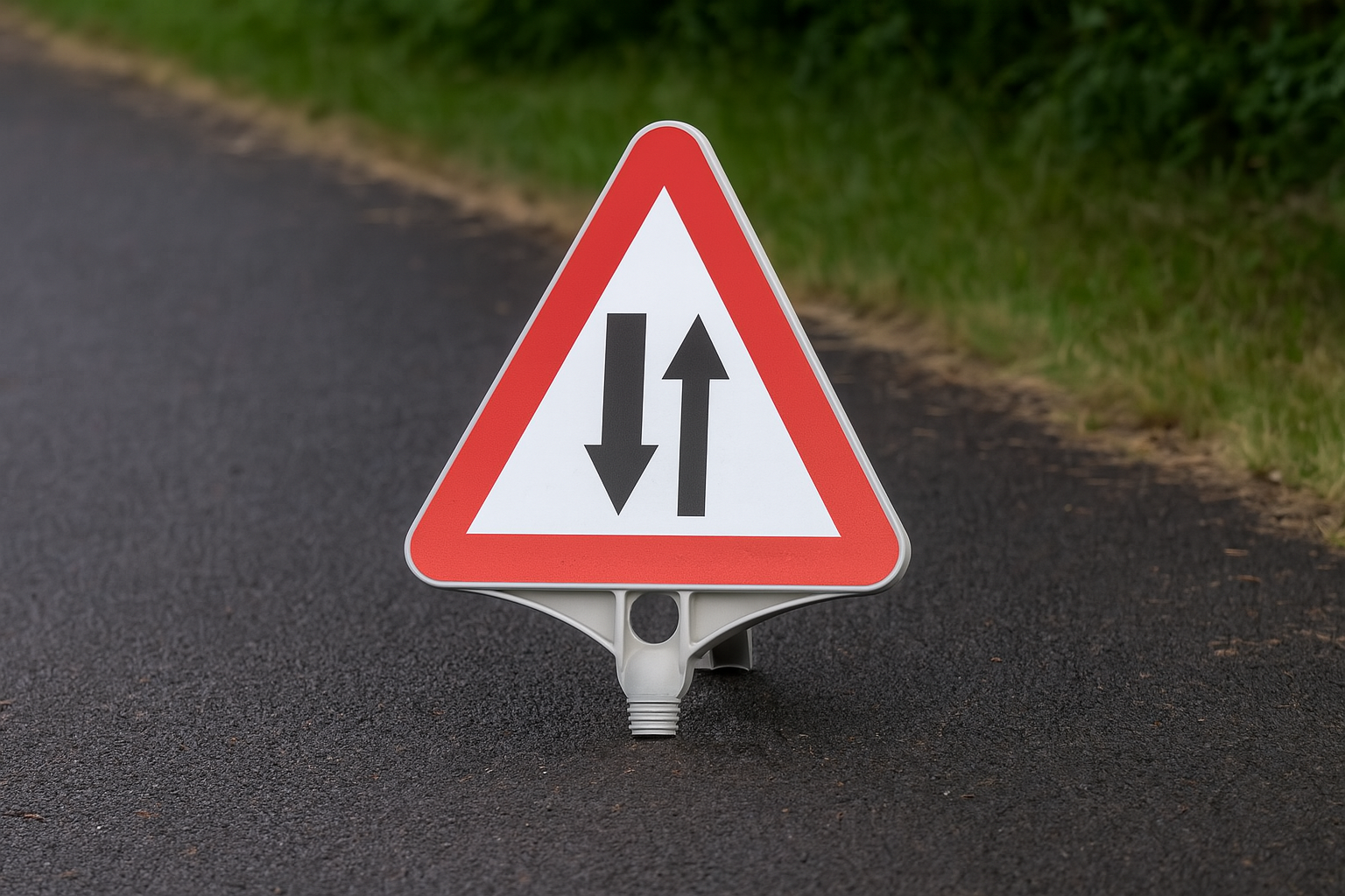 ZT778 – Tek Gidiş Geliş Üçgen Uyarı Levhası