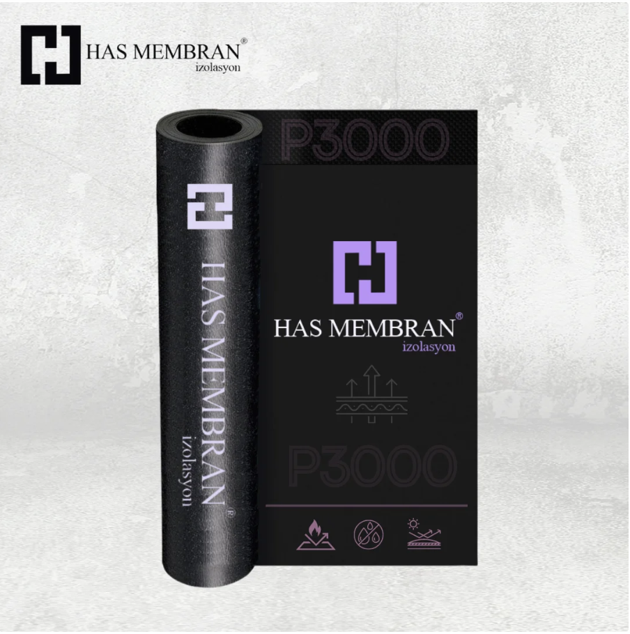 Has Membran P3000 Su Yalıtım Membranı(38 KG 10m²)