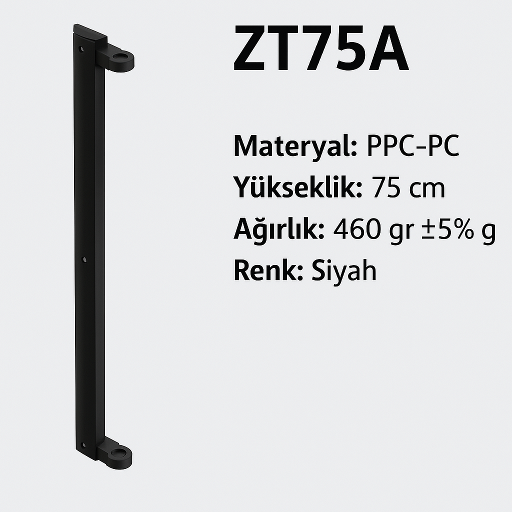 ZT75A – 125 × 75 cm Dikme Panel Levhası