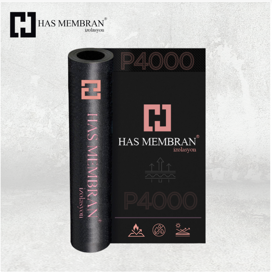 HasMembran P4000 Su Yalıtım Membranı(44 KG 10m²)