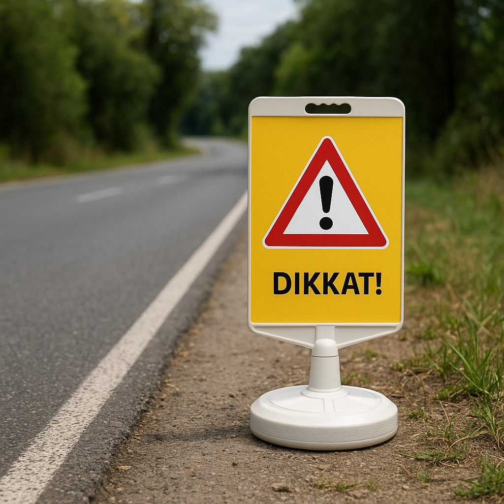 ZT349 – Dikkat/Dikdörtgen Uyarı Levhası