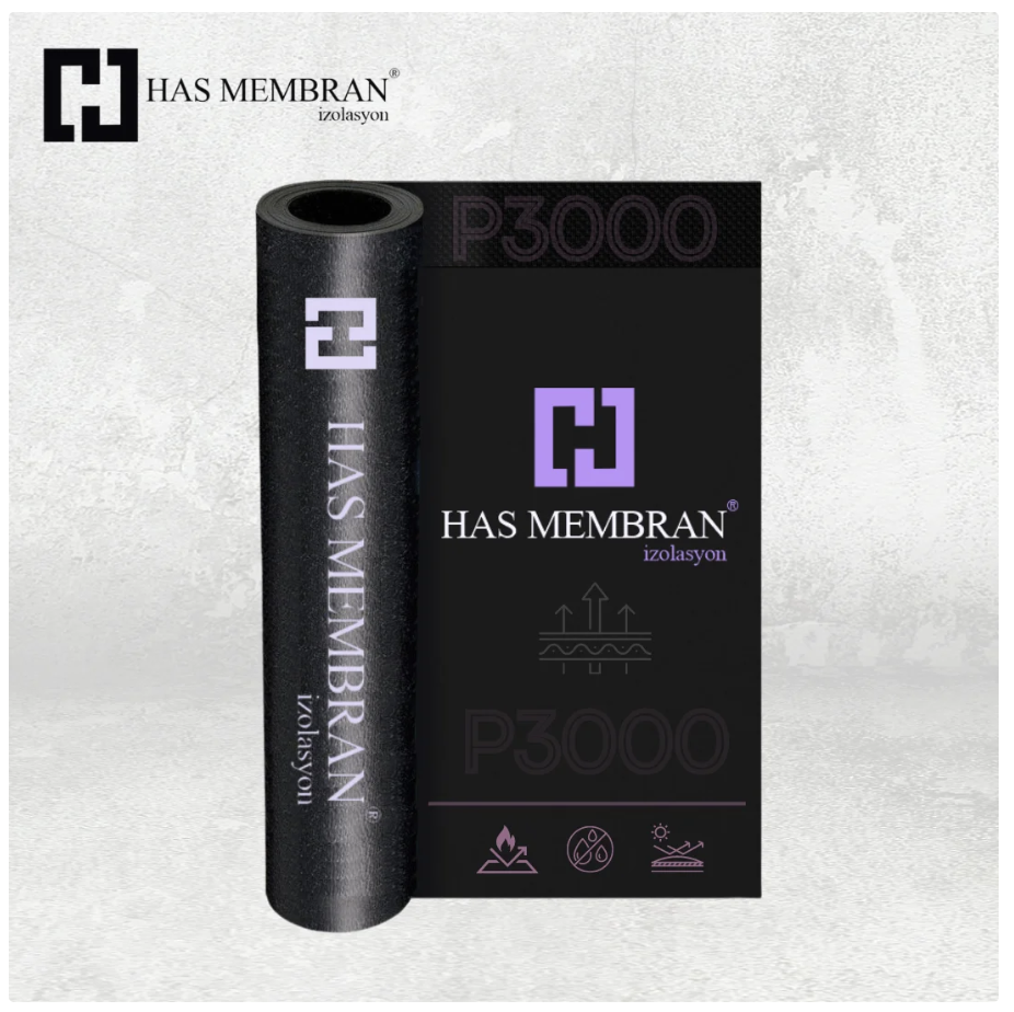 Has Membran P3000-20 Su Yalıtım Membranı(42 KG 10 m²)