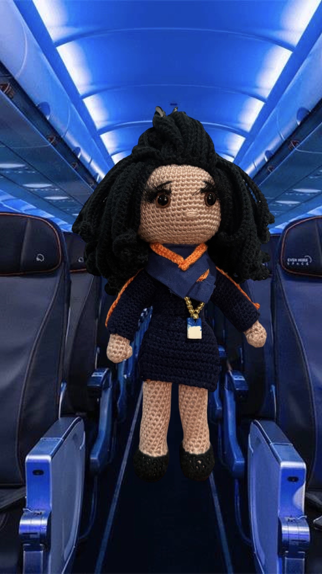 Mini-Me Flight Crew Doll (9-10”) ✈️
