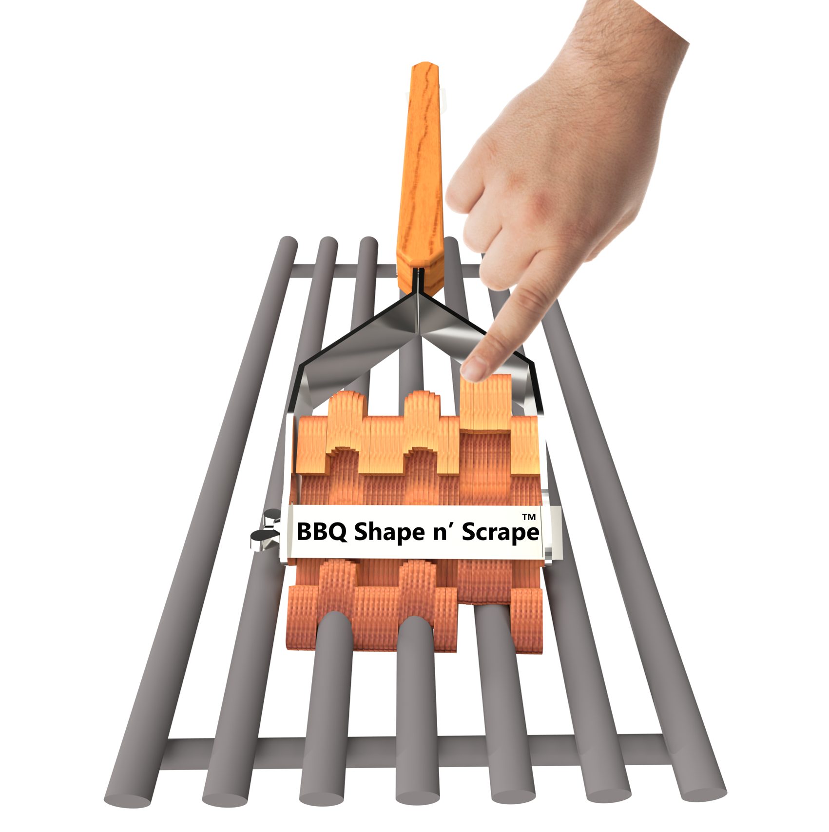 Adjustable BBQ Scraper