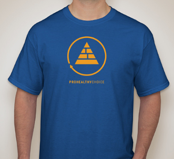 ProHealthy Choice Blue T-Shirt