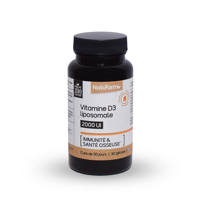 Vitamine D3 Liposomale - Immunité & Santé Osseuse