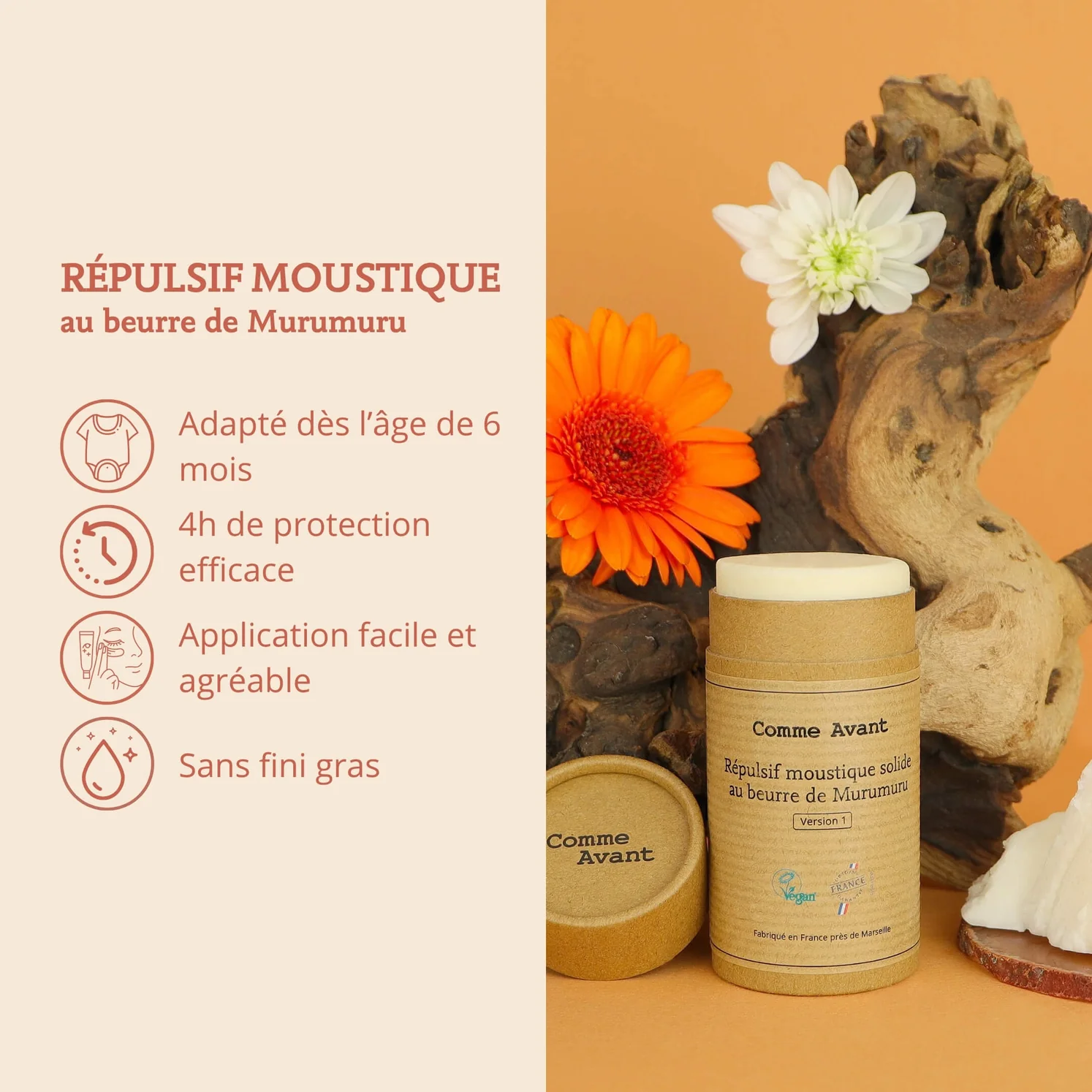 Répulsif Moustique Solide