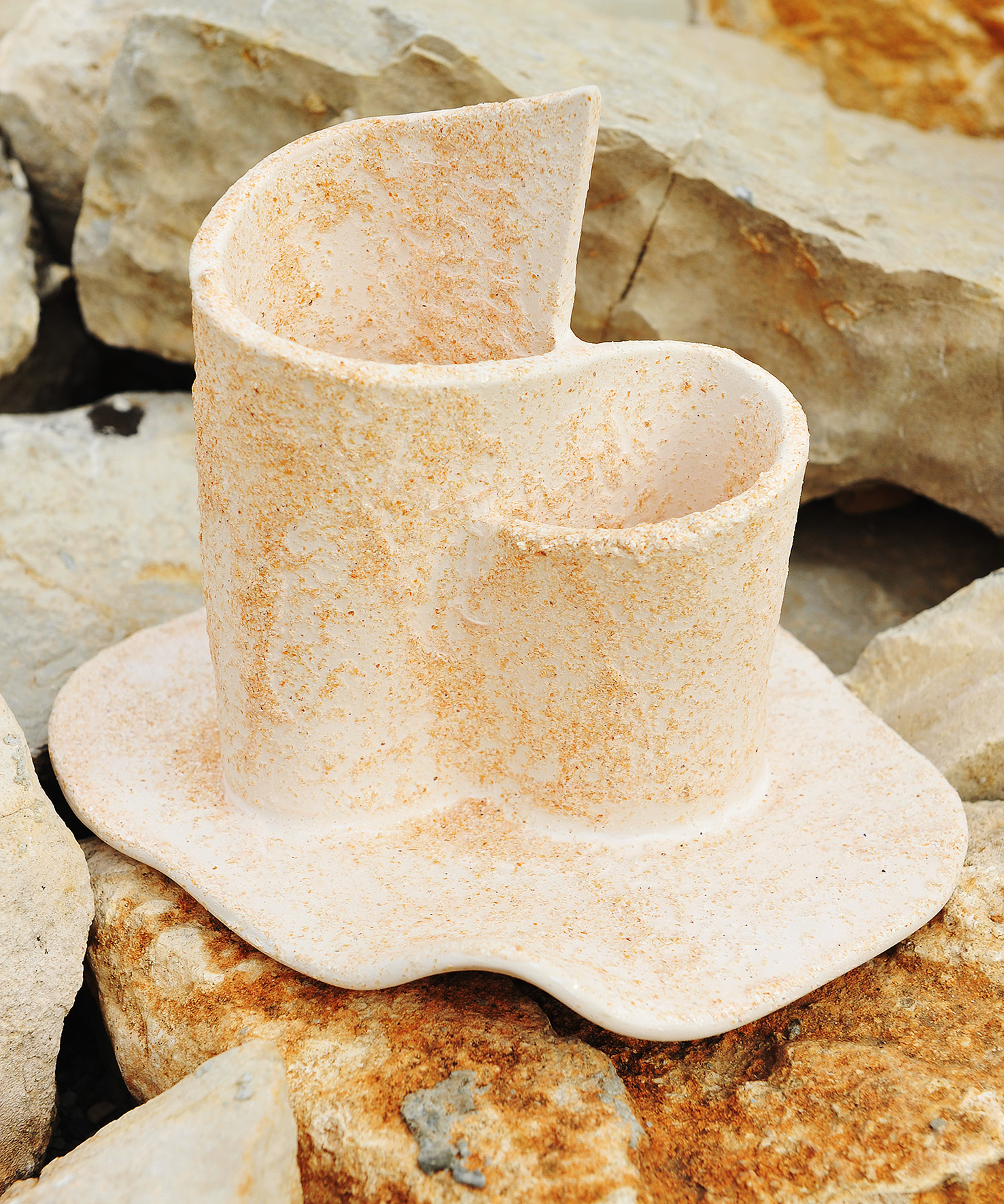 Porte-Pinceaux Texturé