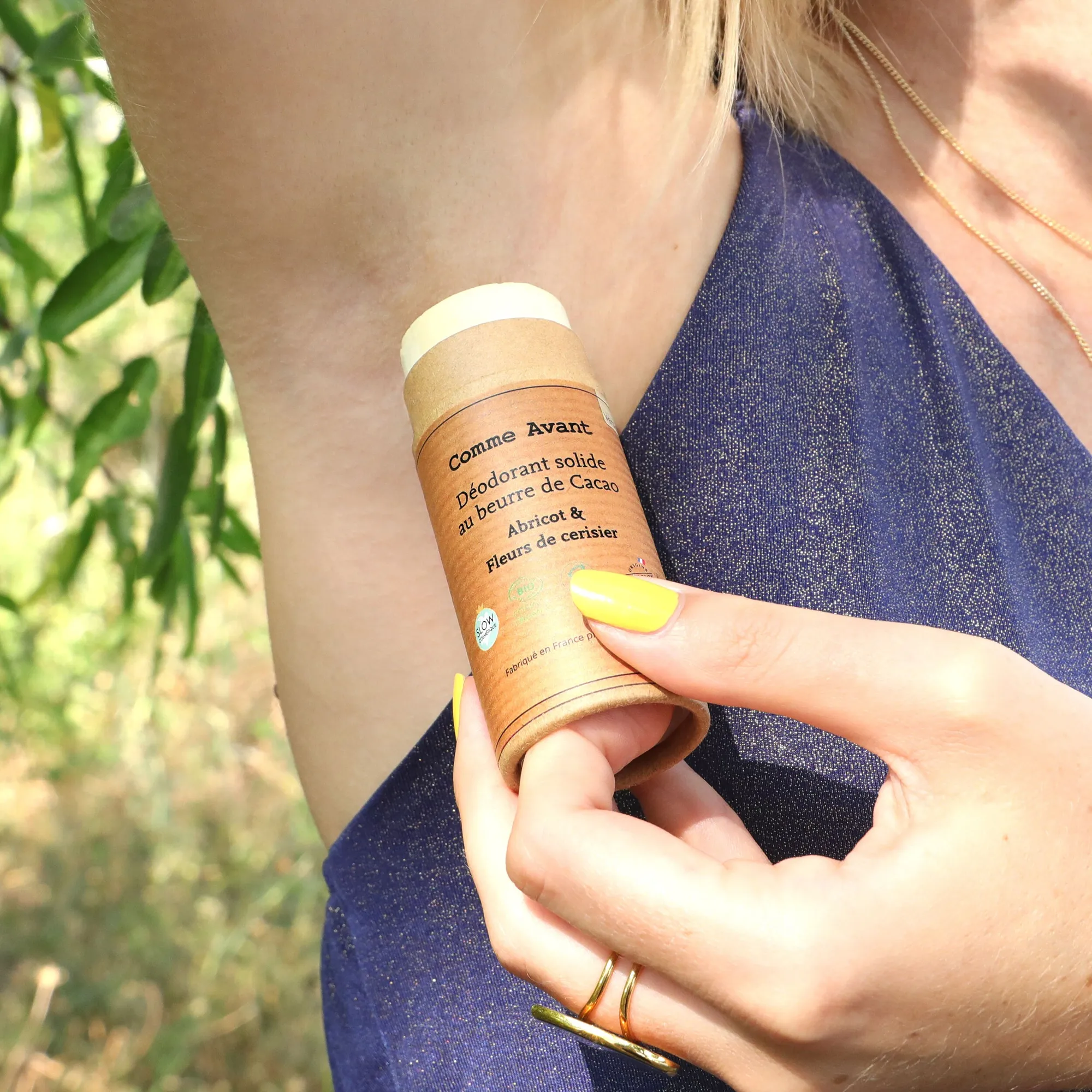 Déodorant Solide à l'Abricot