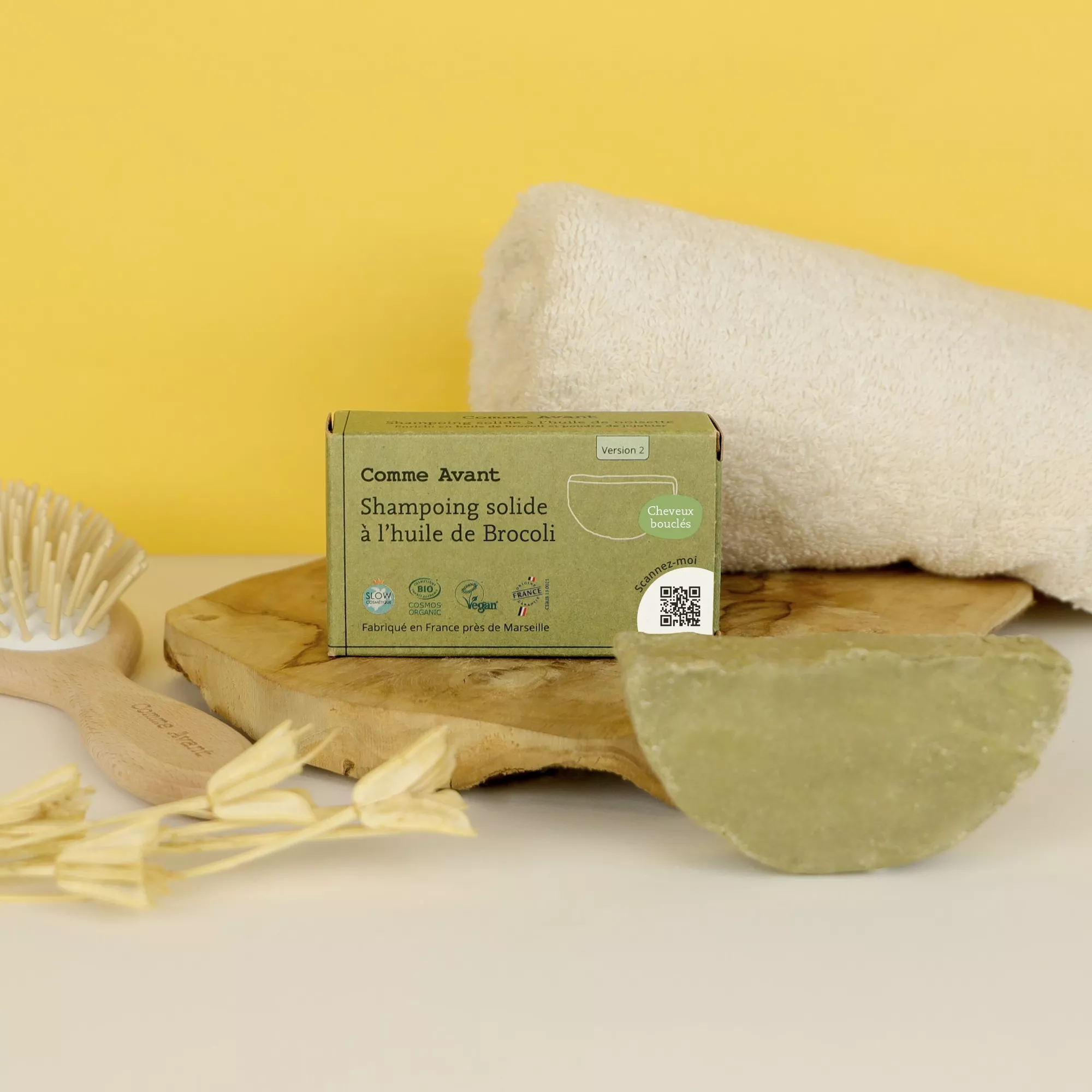 Shampoing Solide au Brocoli