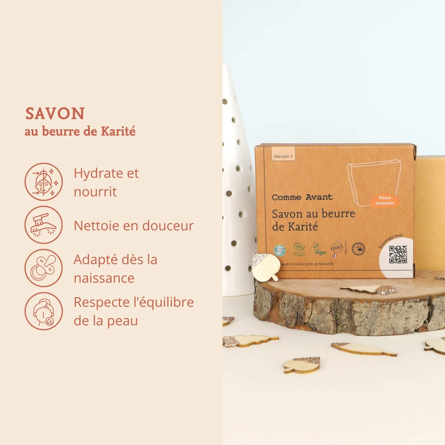 Savon au Beurre de Karité