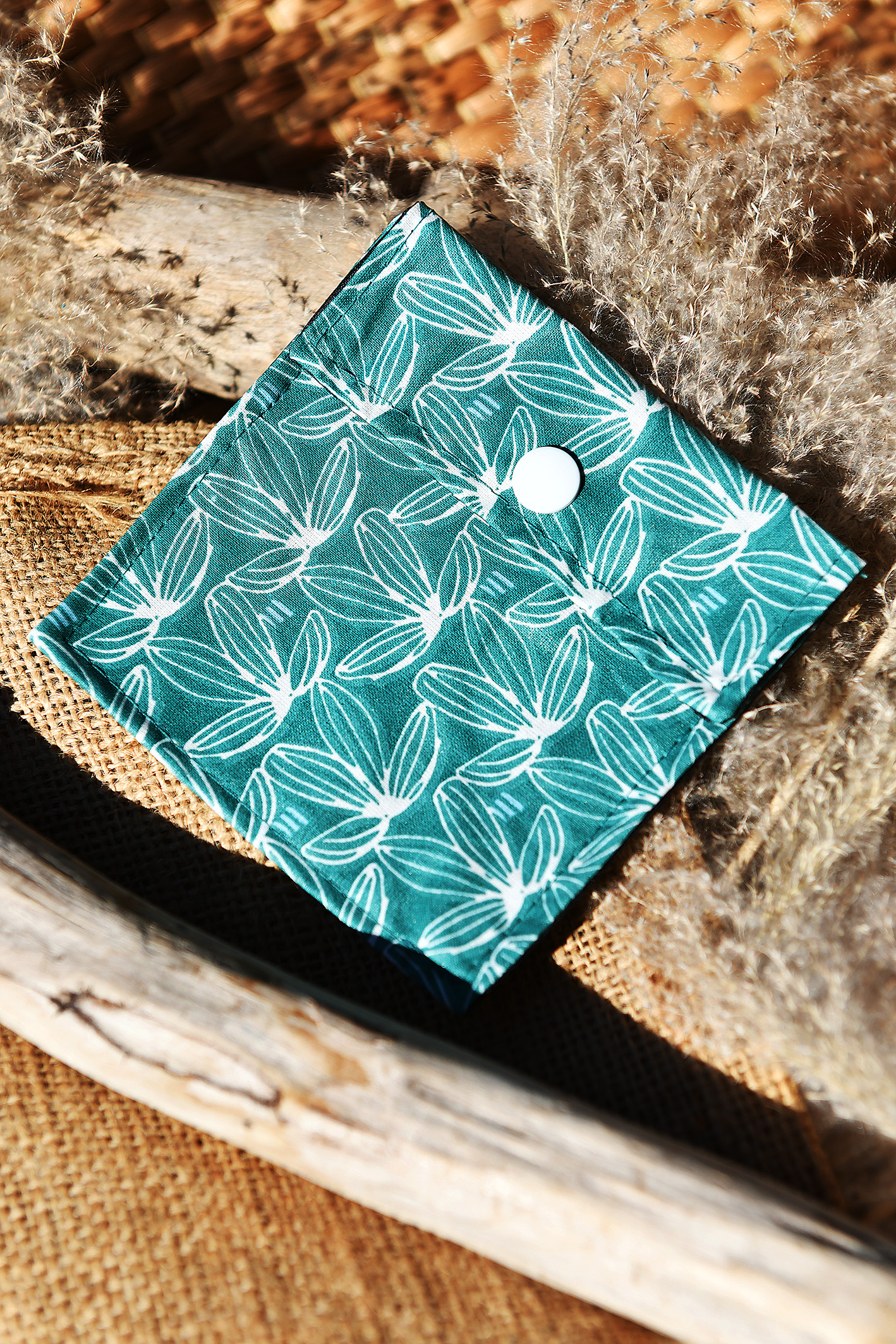 Pochette en Coton enduit
