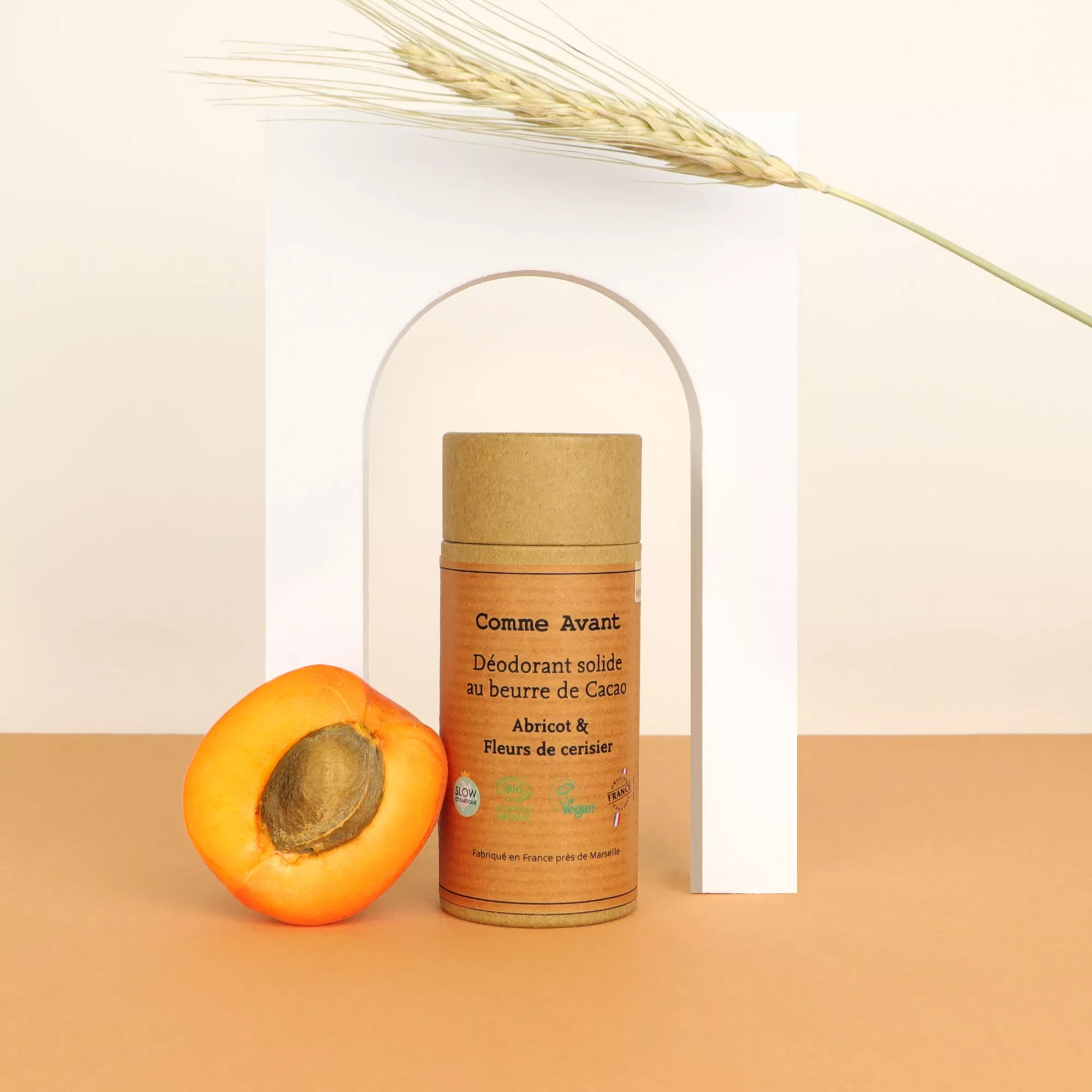 Déodorant Solide à l'Abricot