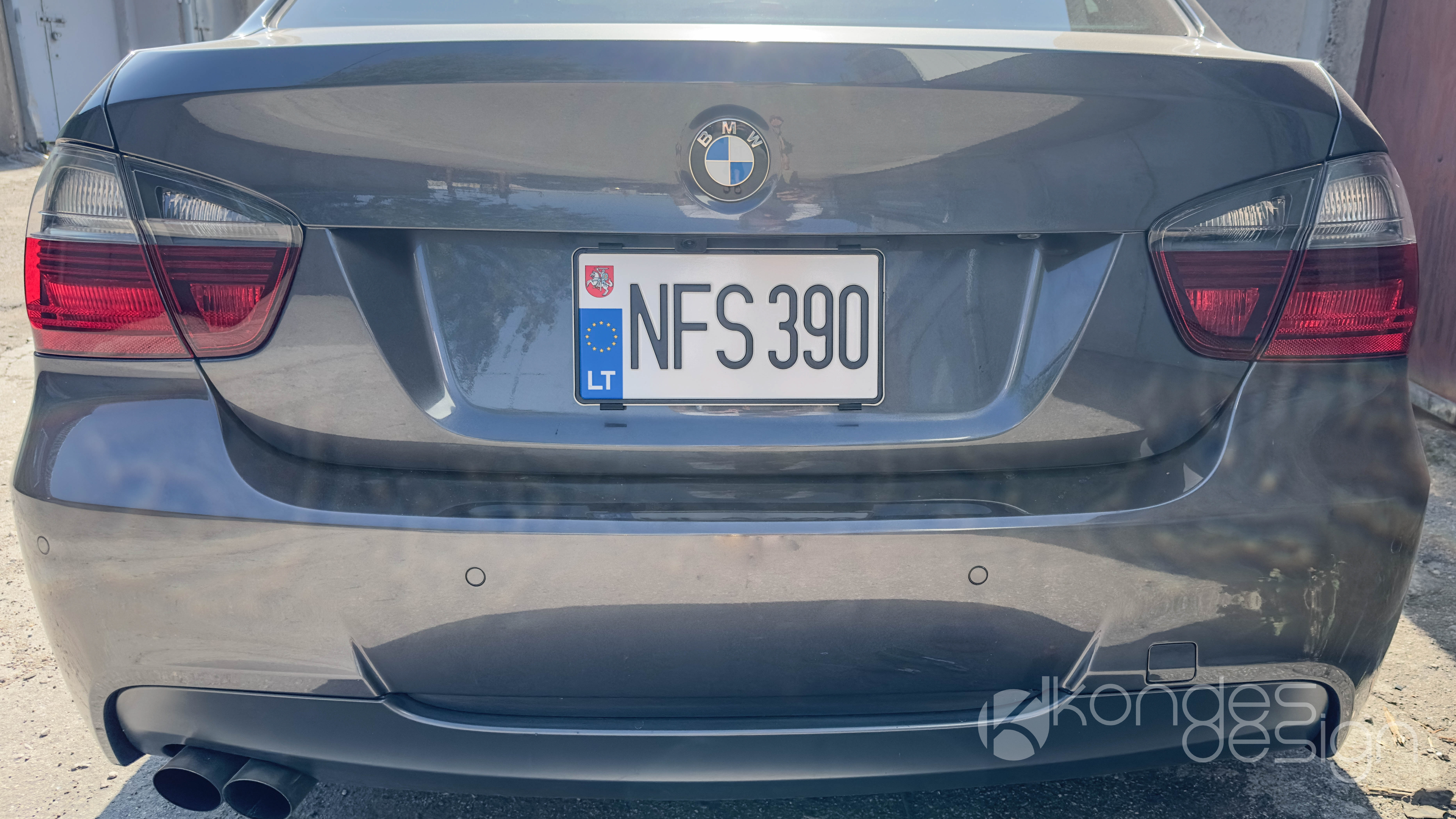 Frameless License Plate Holder (EU & USA)