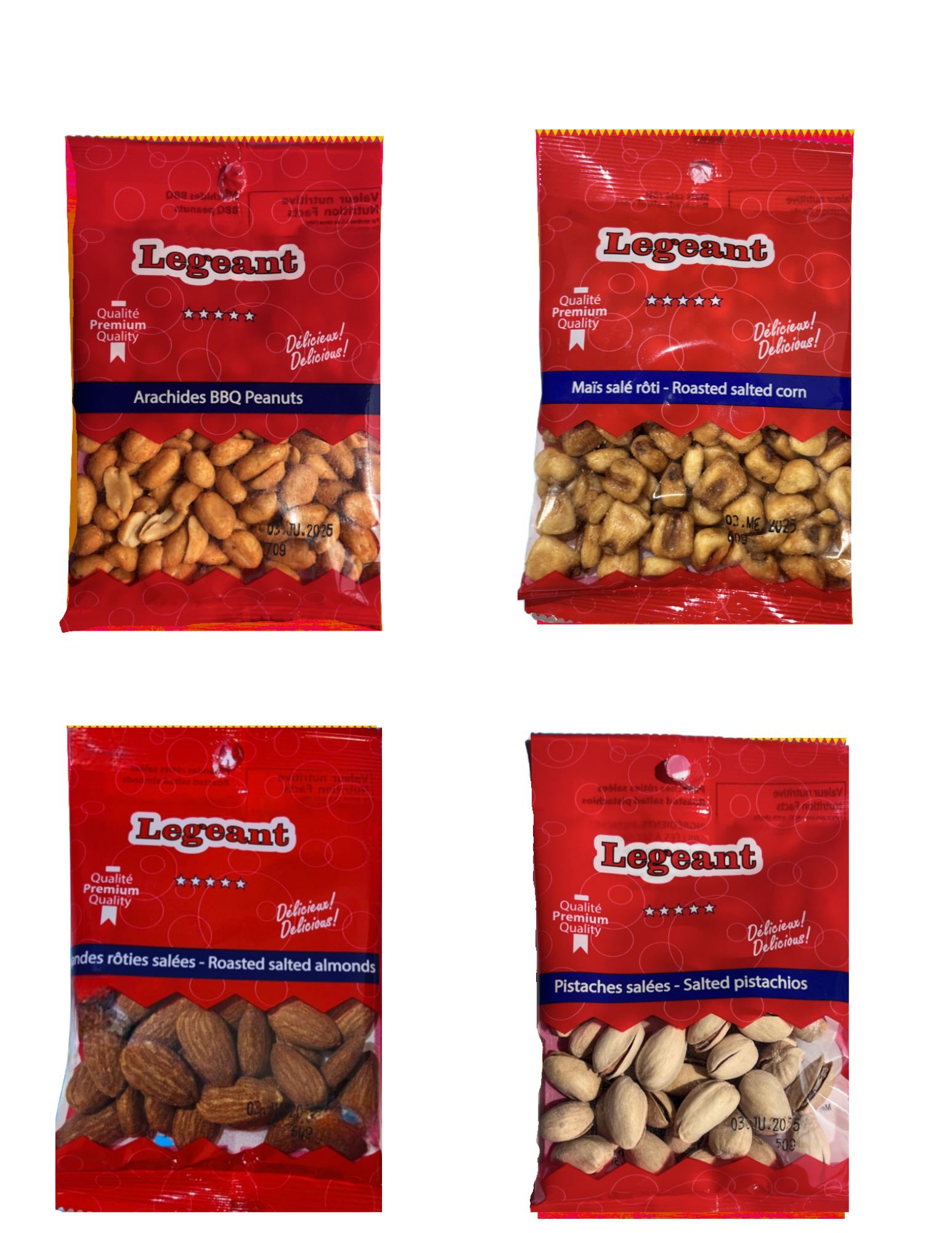 Legeant SAC DE NOIX (60-100g)  Sac Rouge 