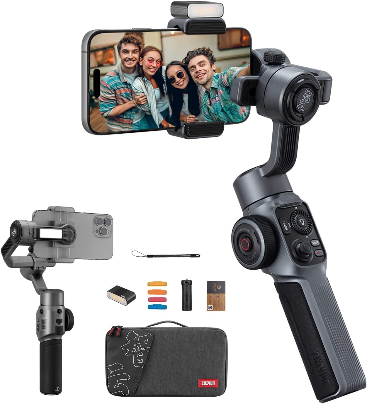 ZHIYUN Smooth 5S AI Combo 3-Axis Gimbal Stabilizer