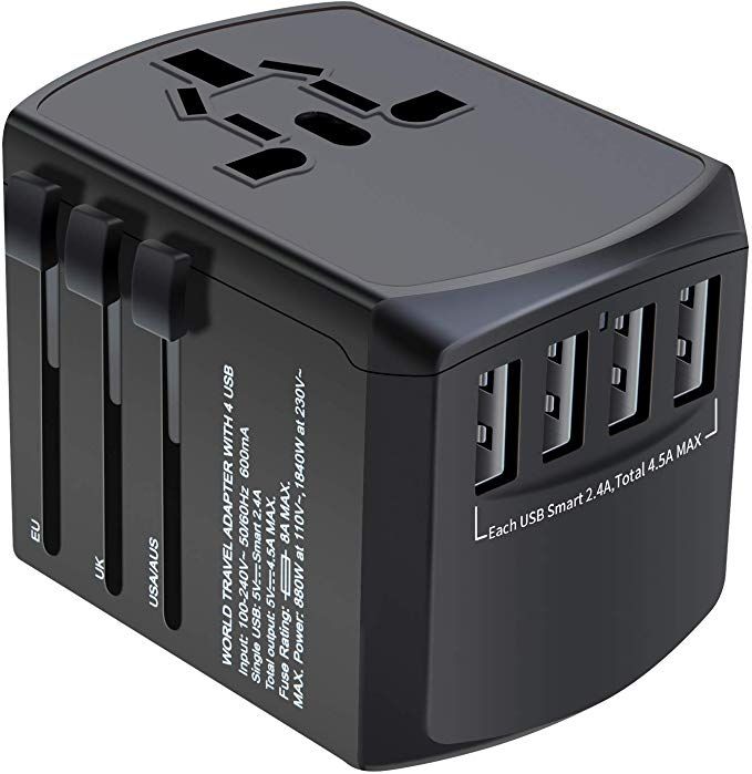 JMFONE Universal Travel Adapter - Your All-in-One Travel Charging Solution!