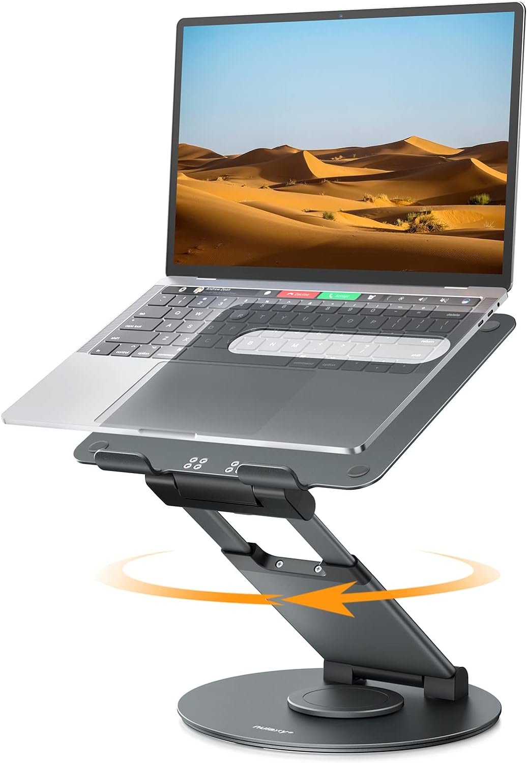 Nulaxy Telescopic 360 Rotating Laptop Stand - The Ultimate Ergonomic Solution