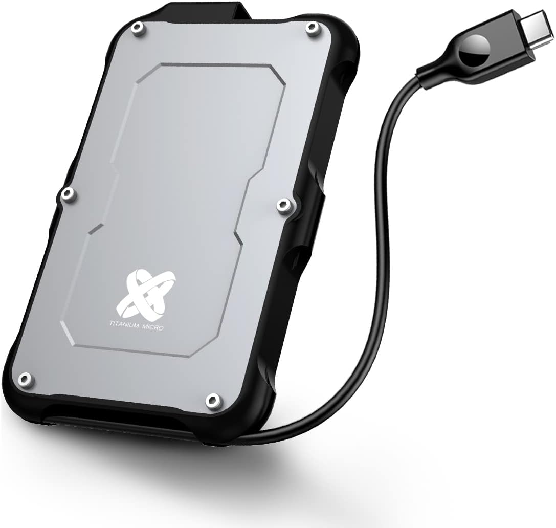  1TB External SSD - Titanium One Portable SSD