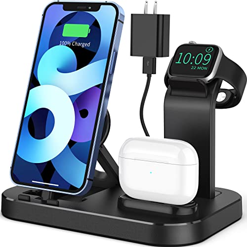 Simplify Your Charging with the 3 in 1 Charging Station for iPhone, Apple Watch & AirPods
