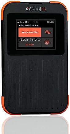 Stay Connected Anywhere with the SIMO Solis 5G WiFi Mobile Hotspot | No SIM Required