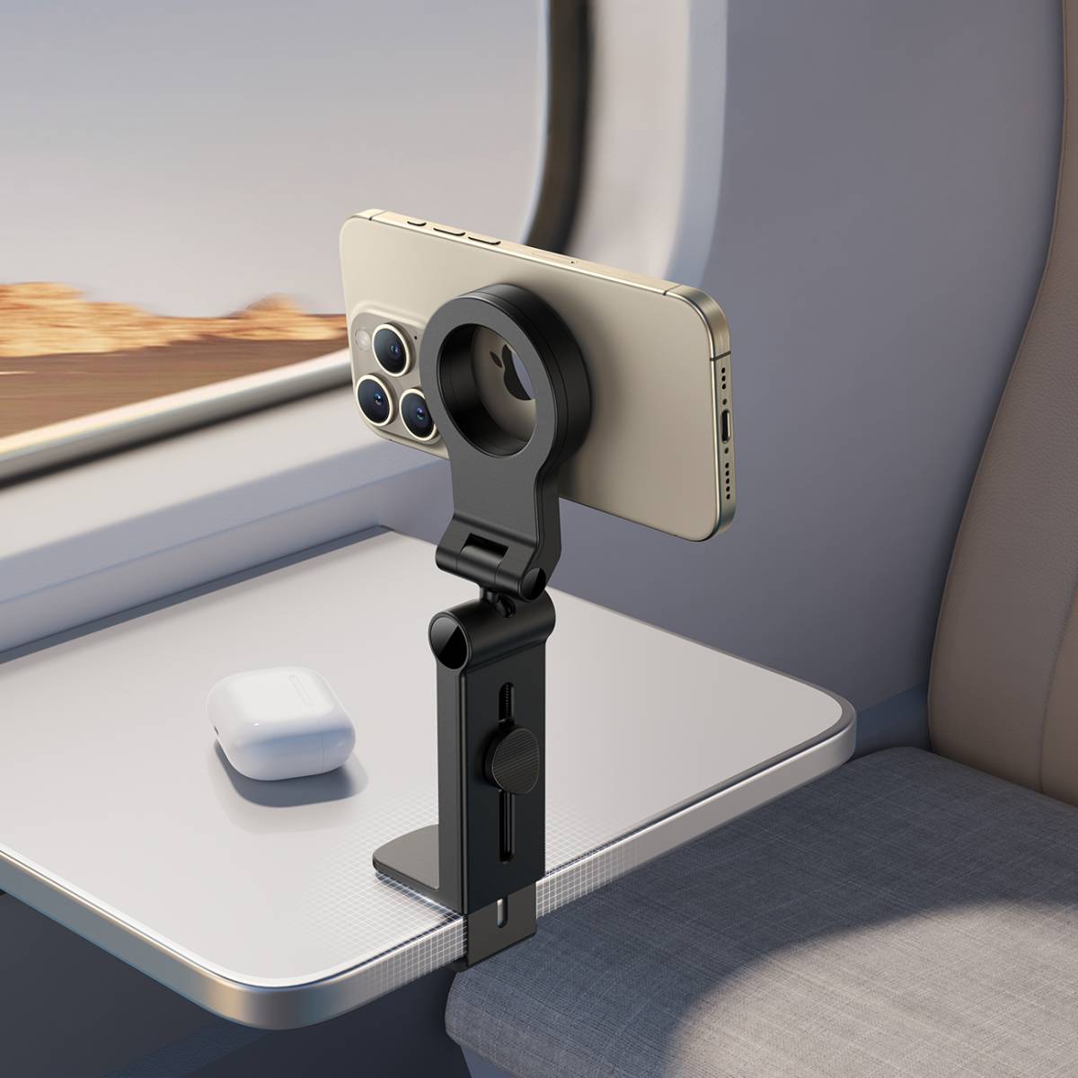 JOYROOM for Magsafe Airplane Phone Holder – Your Ultimate Hands-Free Travel Companion!
