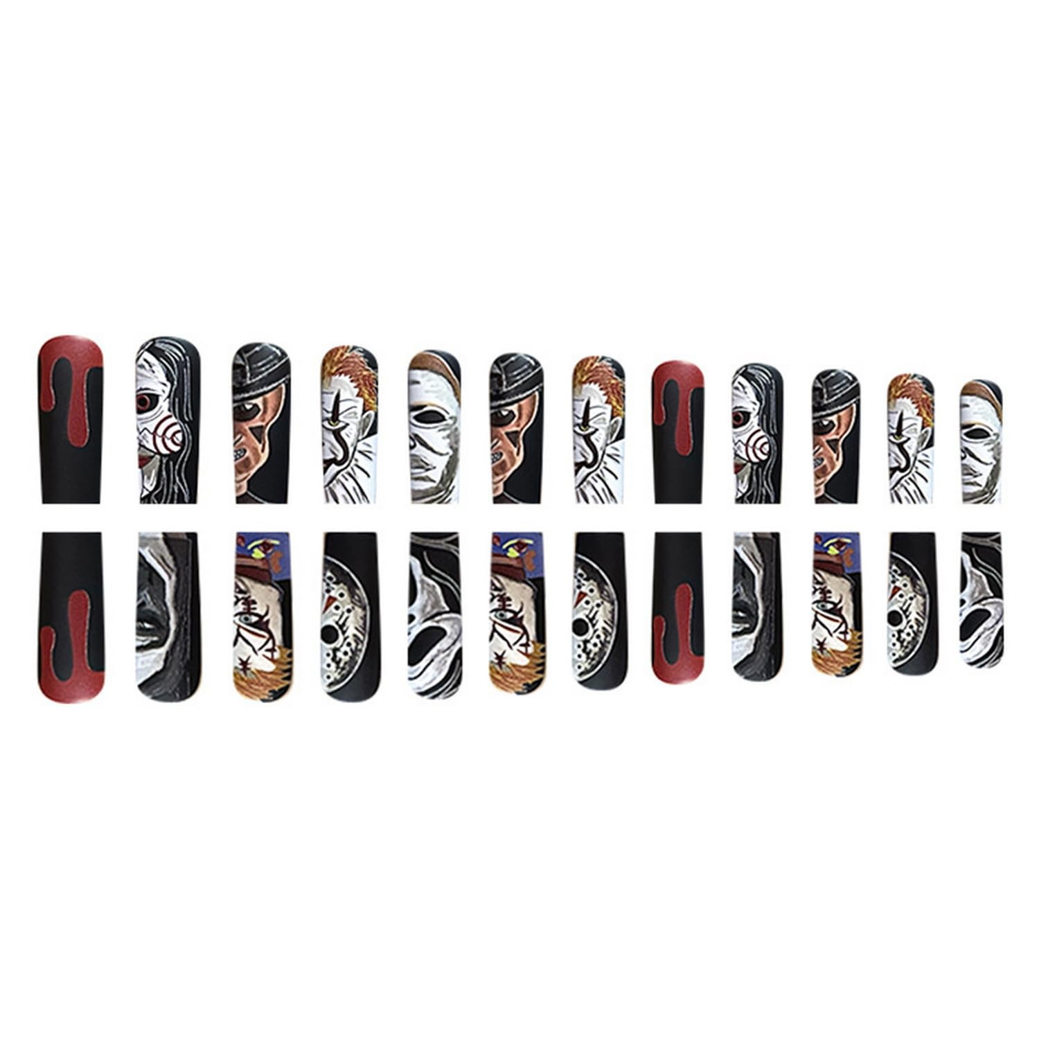 Spooktacular Halloween Press-On Nails