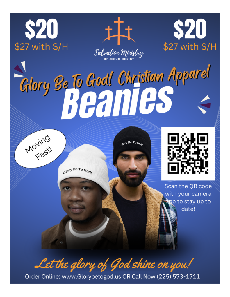 Glory Be To God! Beanies