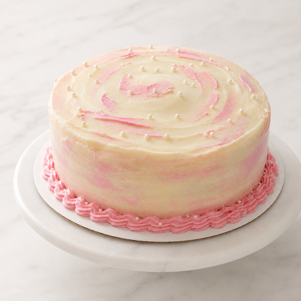 Raspberry Vanilla Cake