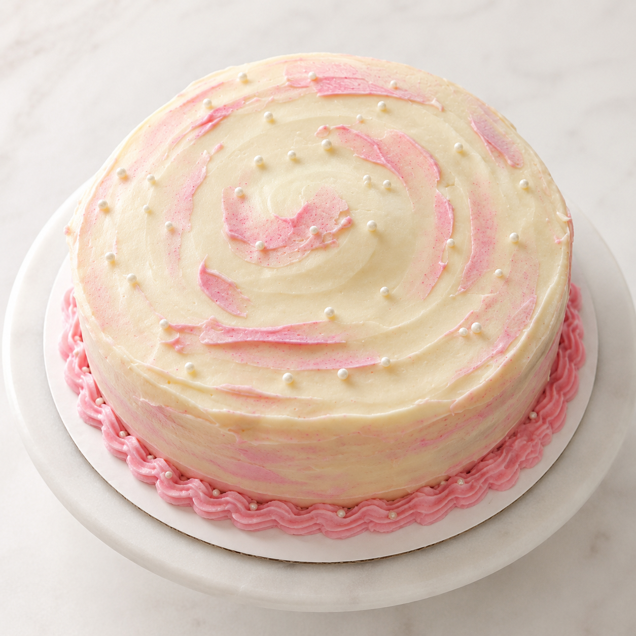 Raspberry Vanilla Cake