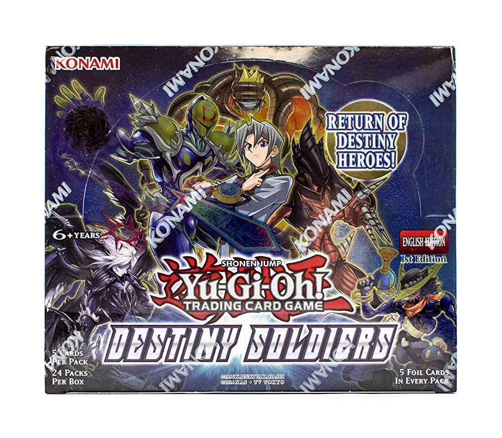Yugioh 1st Edition Destiny Soldiers Booster Box