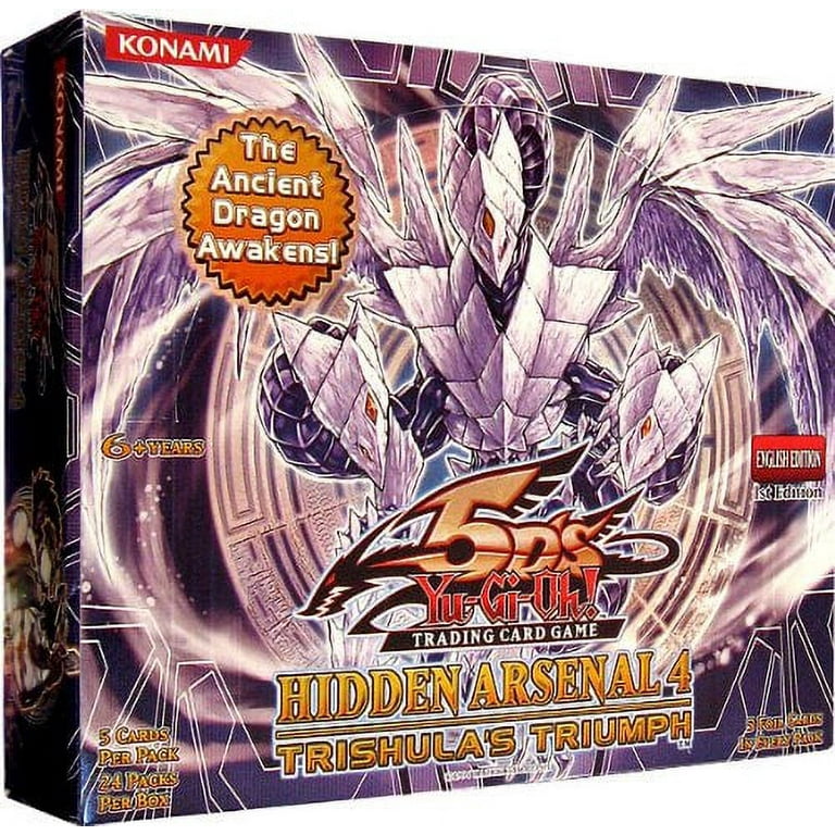 Yugioh 1st Edition Hidden Arsenal 4 Booster Box