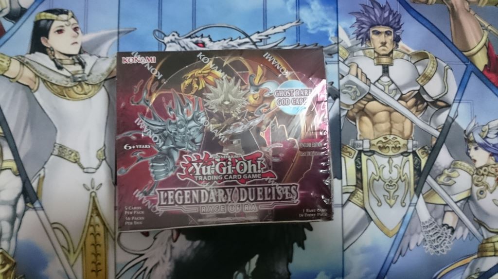 Yugioh 1st Edition Rage of Ra Booster Box
