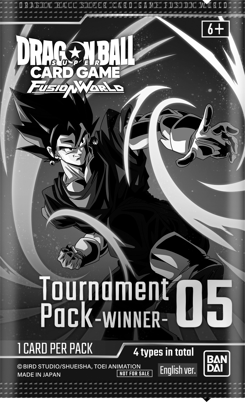 5x Dragonball Fusion World Tournament Pack 05 Winner