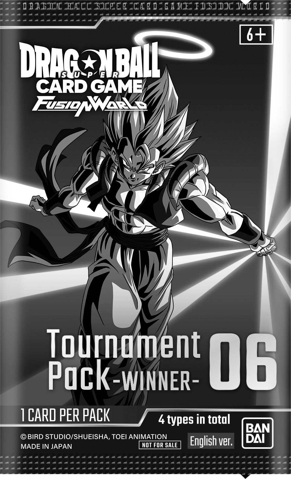 5x Dragonball Fusion World Tournament Pack 06 Winner