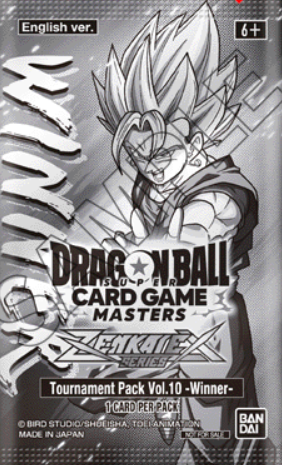 5x Dragonball Zenkai Series EX Tournament Pack Vol.10 Winner