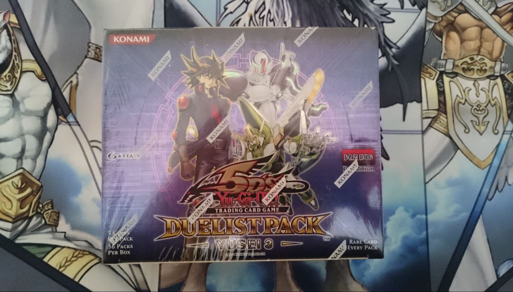 Yugioh 1st Edition Duelist Pack Fudo Yusei 3 Booster Box