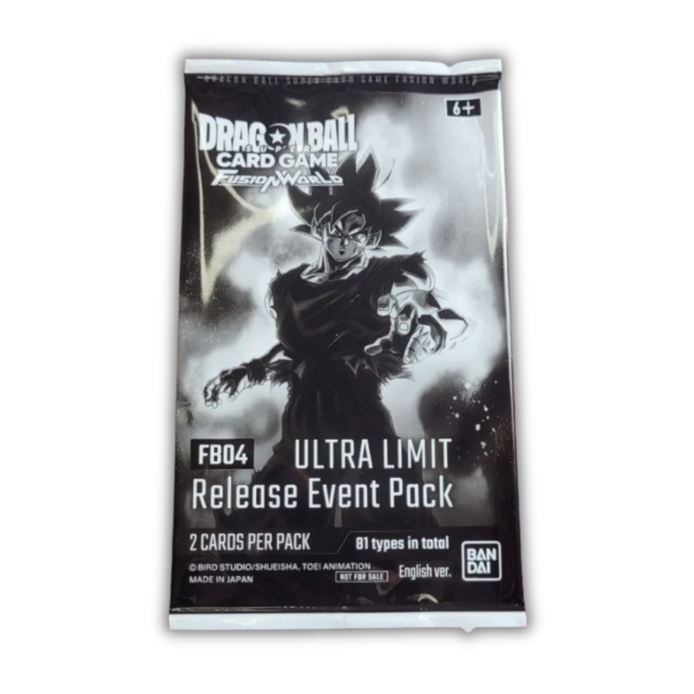 10x Dragonball Fusion World Ultra Limit (FB04) Release Event Pack