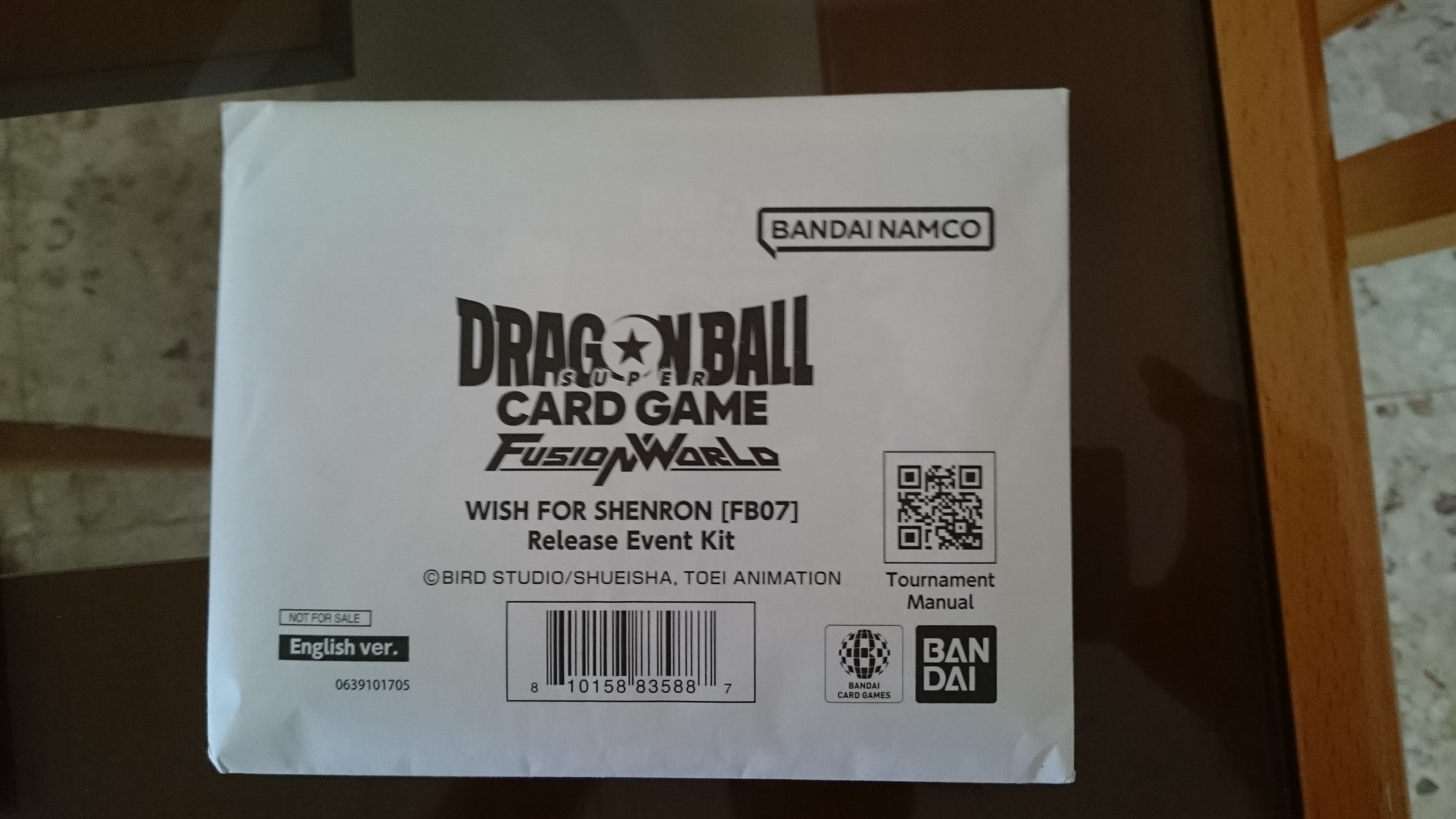 Dragonball Fusion World Wish for Shenron (FB07) Release Event Kit