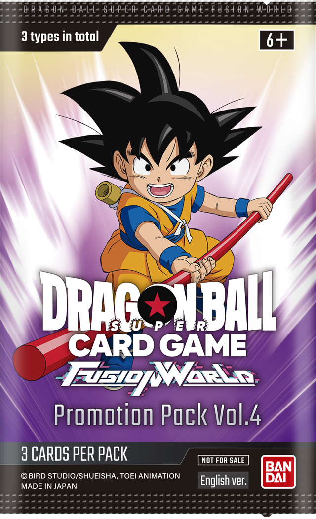 10x Dragonball Fusion World Promotion Pack Vol. 4