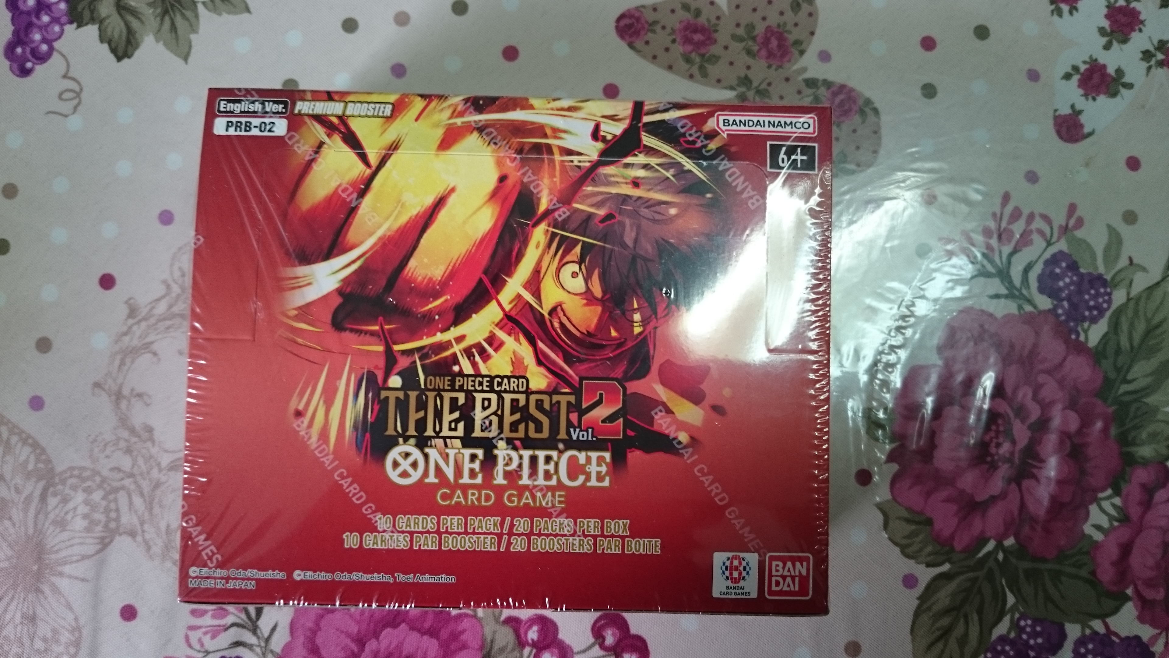 One Piece The Best Vol. 2 Booster Box