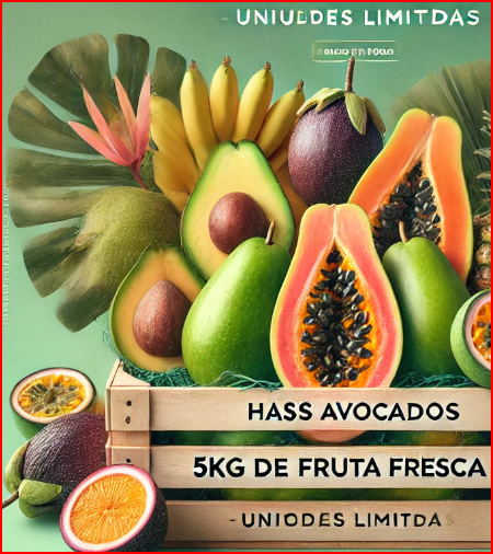 MIX FRUTA TROPICAL Hass , Papaya . Maracuyá