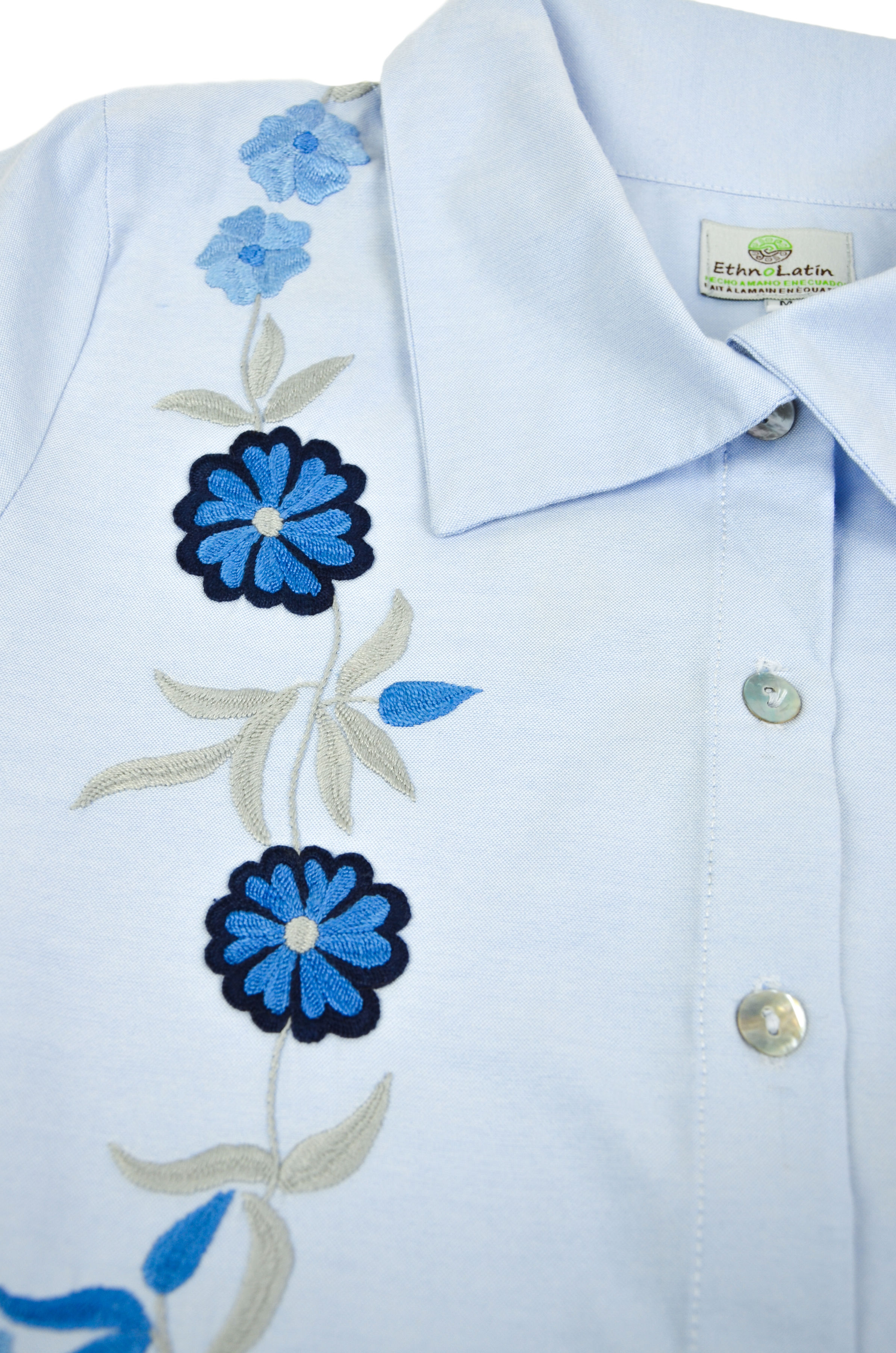 Tunique femme - Modèle Chimbo bleue