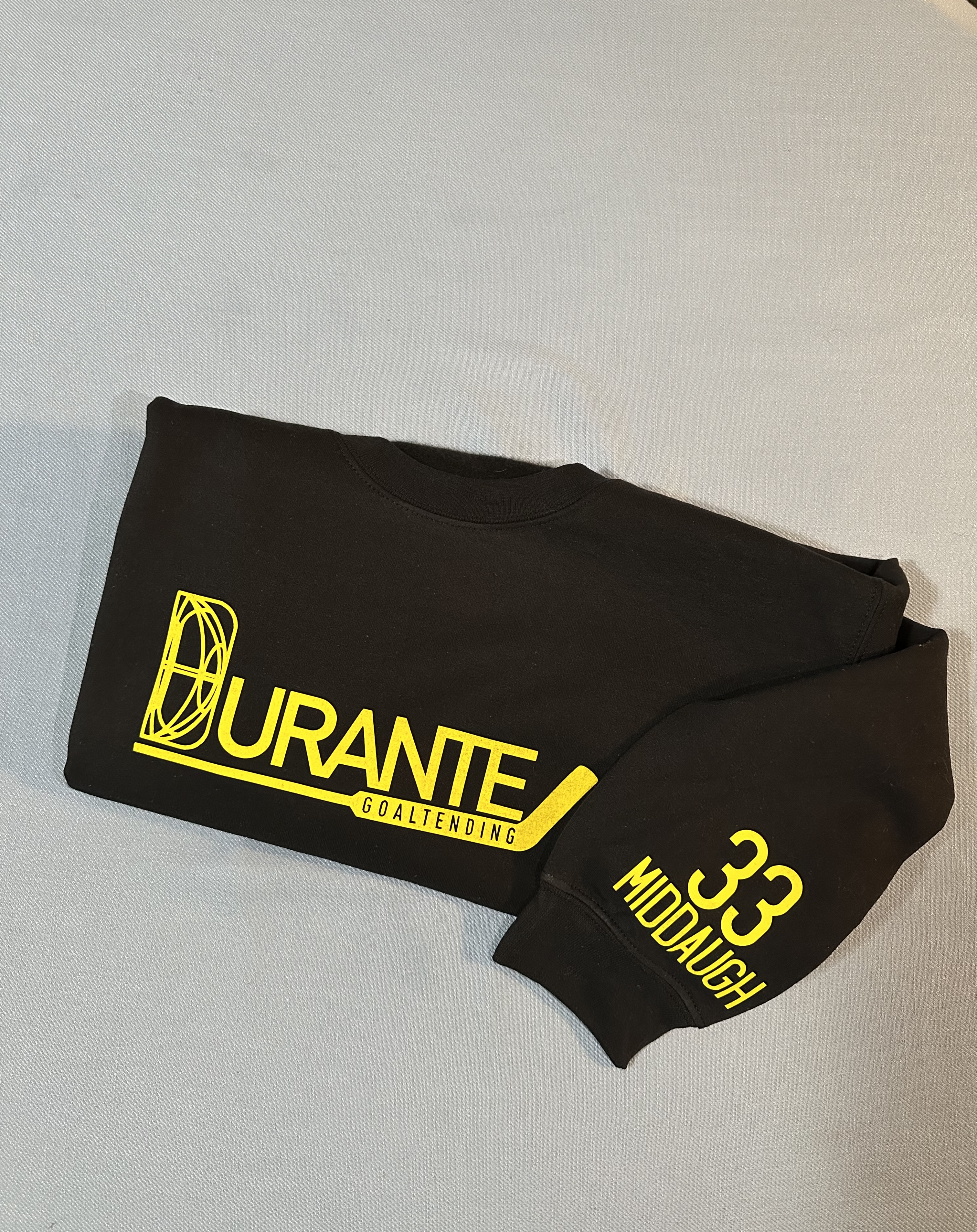 Custom Durante Goaltending Crewneck 