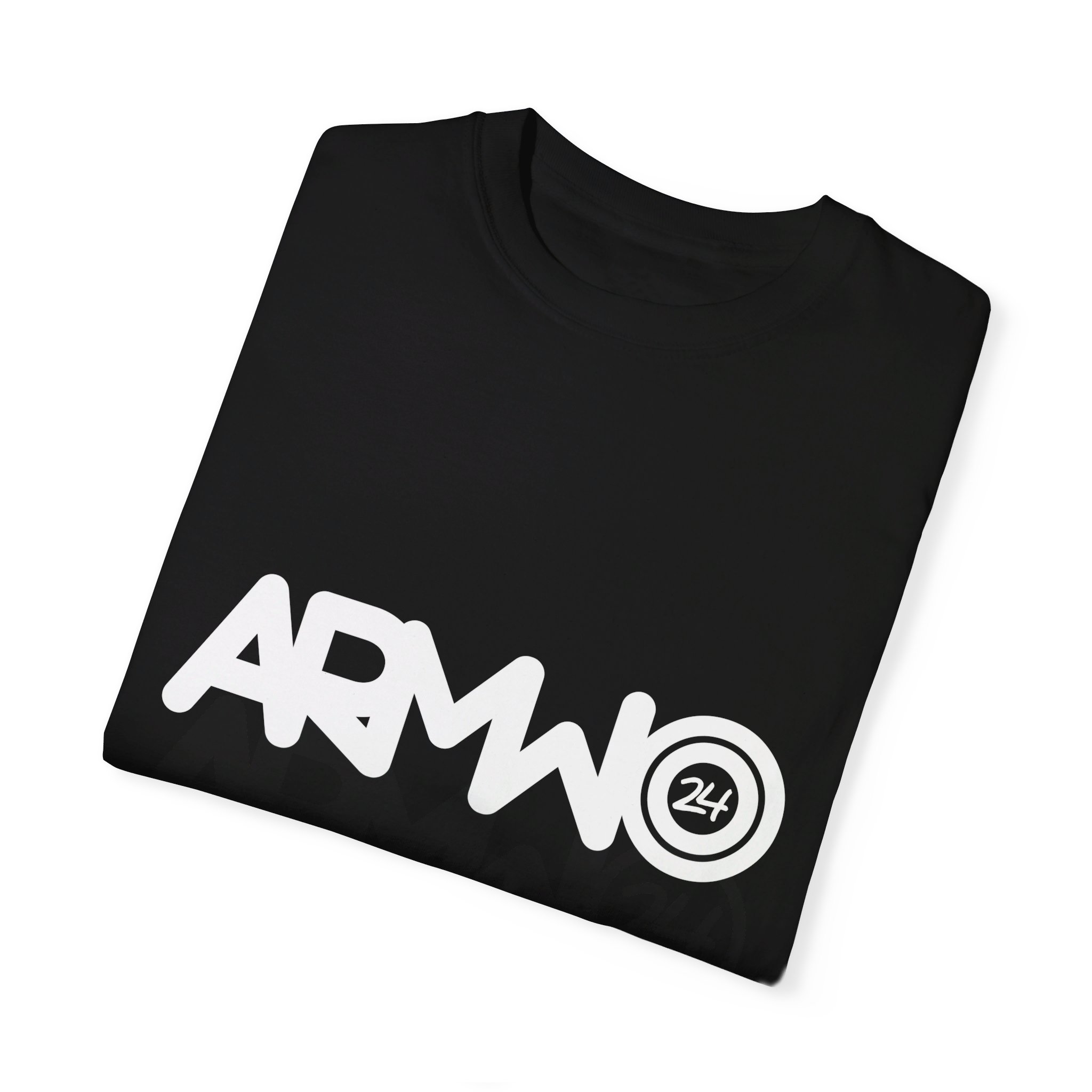ARMW24 Black Unisex Garment-Dyed T-shirt