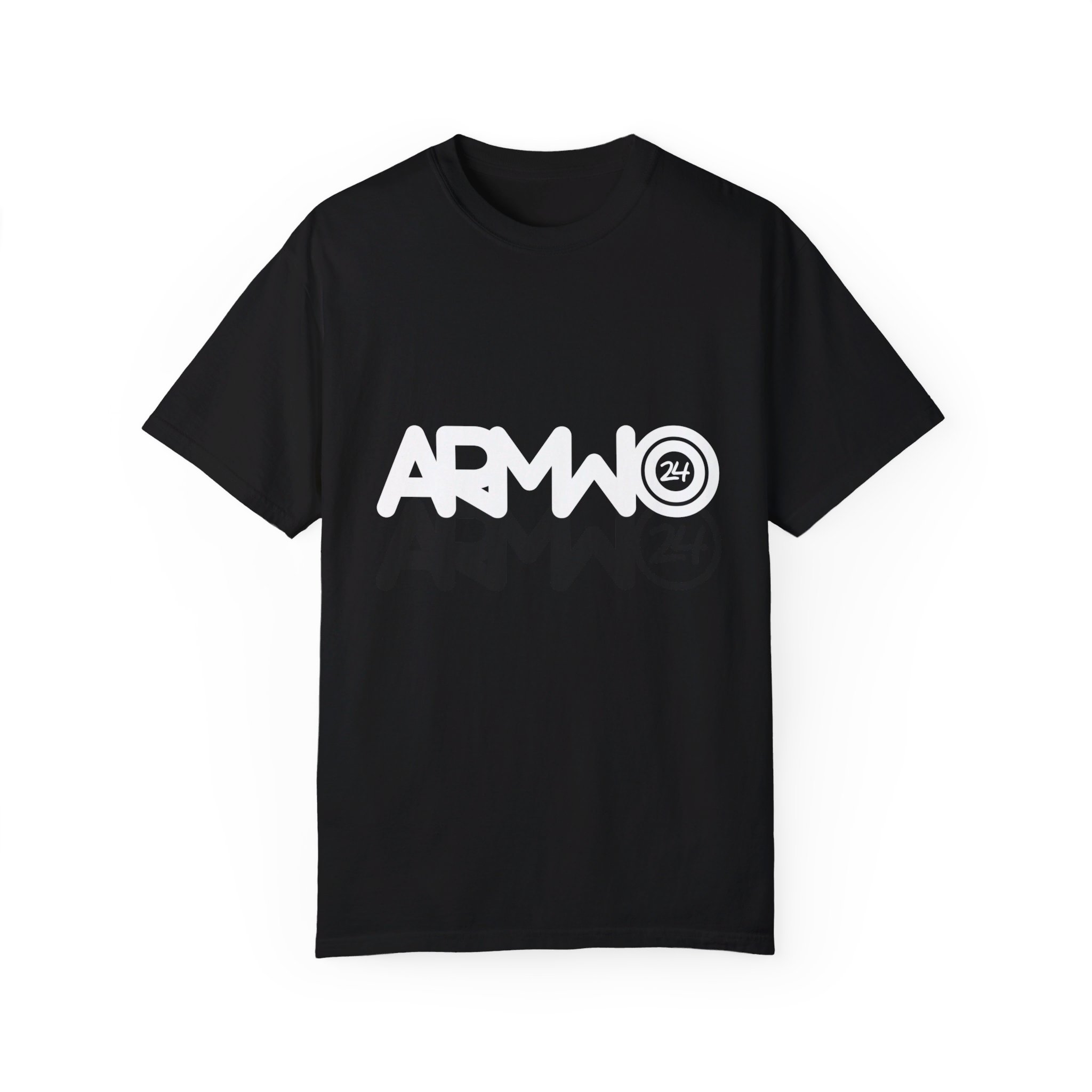 ARMW24 Black Unisex Garment-Dyed T-shirt