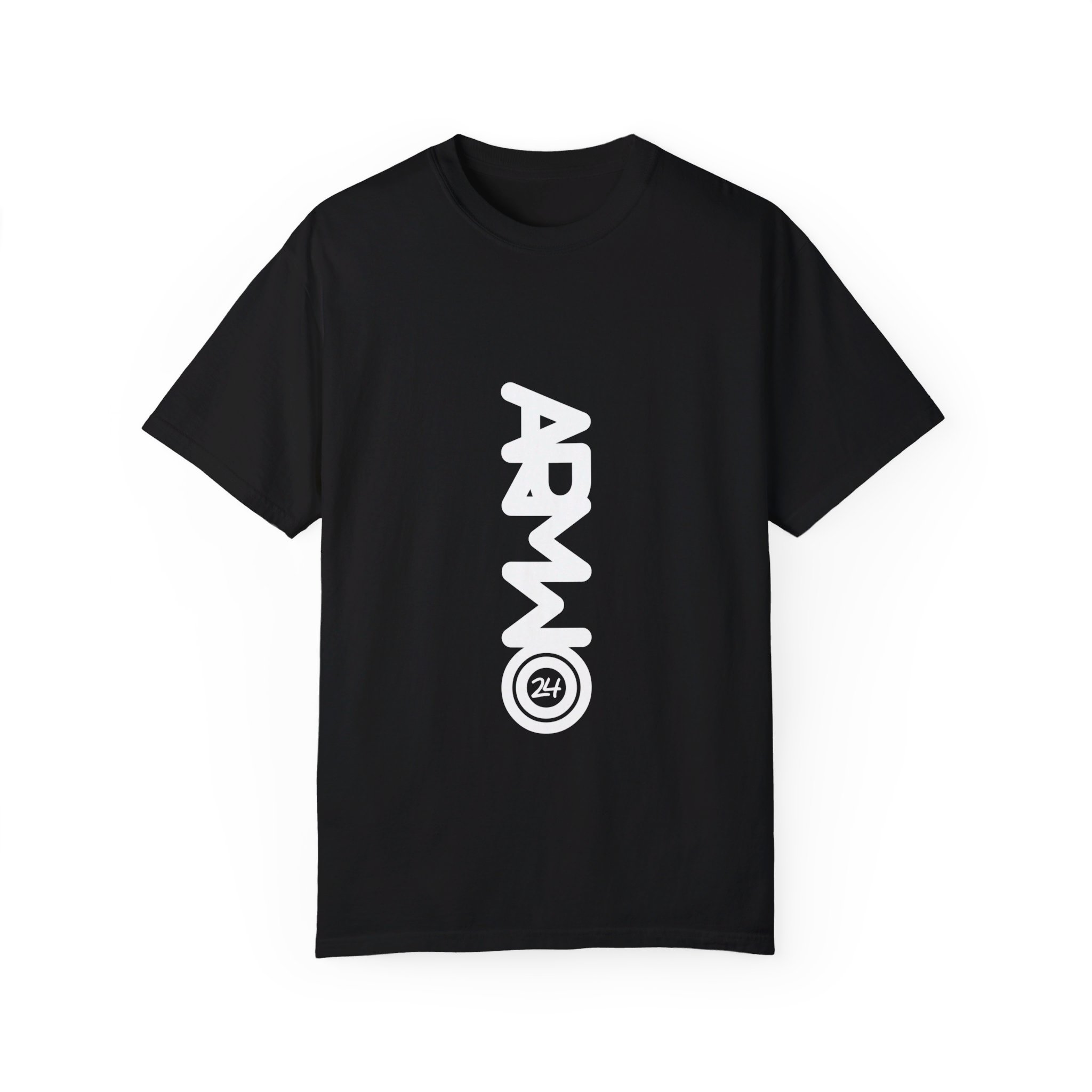 ARMW24 Black Unisex Garment-Dyed T-shirt